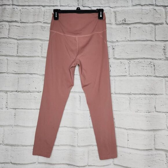 Girlfriend Collective #4008 Compressive High-Rise Leggings Rose Brown Small - Picture 6 of 11